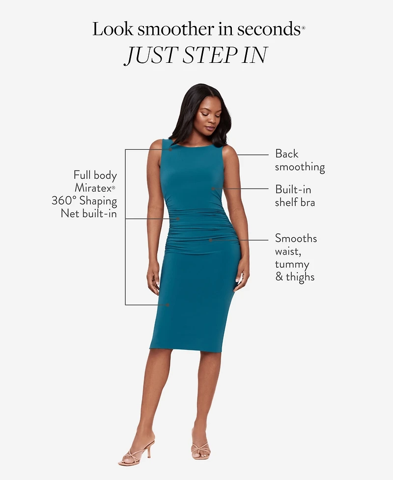 Body by Miraclesuit Women's Crewneck Midi Dress