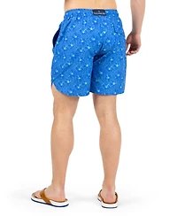 Tailorbyrd Men's Tropical Floral Printed Swim Shorts