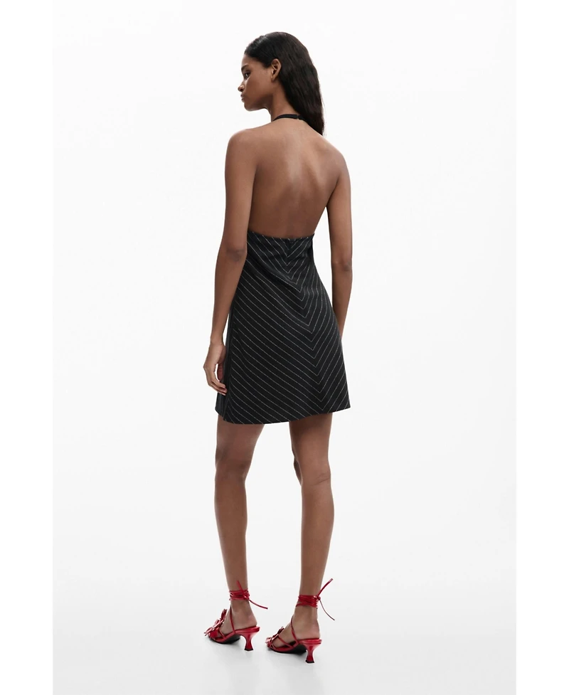 Desigual Women's Mini halter dress