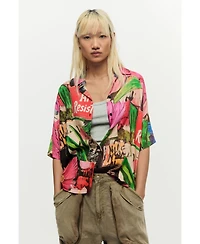 Desigual Women's Floral printed shirt