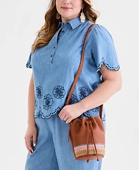 Style & Co Webbing Strap Small Sling Bag, Exclusively at Macy's
