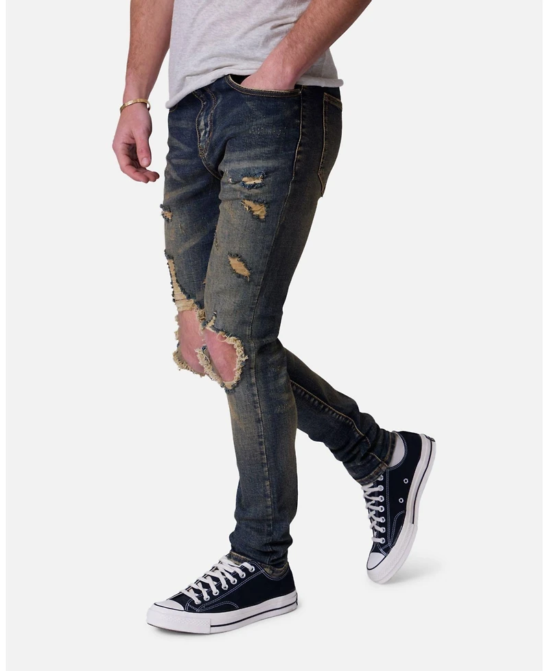 mnml Men's Skinny Chewed Up Jeans