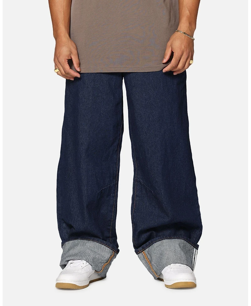 Saint Morta Men's Amplus Selvedge Cuffed Jeans