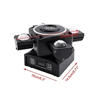 Artudatech 4 Arm Moving Head Light – 90W Rgbw Beam/Laser/Disco Ball Effect with Dmx