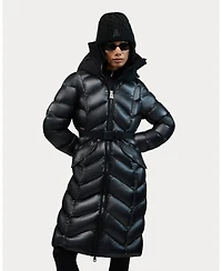 Alpenhaus Women's Bellevaux Puffer Coat with Adjustable Belt