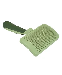 Aronkl Self-Cleaning Slicker Dog Brush Deshedding Gentle for Short Long Hair