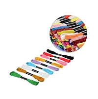 Gnuadz 124 colors Embroidery Floss Cross Stitch Thread Skeins Craft Cotton Sewing