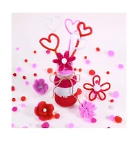 Gnuadz 200PCS Pipe Cleaners Craft Decorations Valentine's Day Creative Arts Supplies