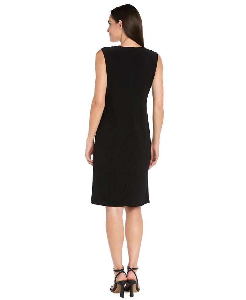 R & M Richards Petite Scoop Neck Dress and Bell Sleeve Jacket, 2-Piece Set