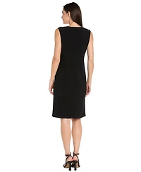 R & M Richards Petite Scoop Neck Dress and Bell Sleeve Jacket, 2-Piece Set