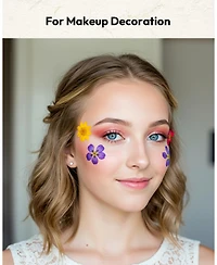 Gnuadz 100pcs Dried Flowers Pressed Leaves Craft Kit Diy Soap Candle Scrapbook Card Making Supplies