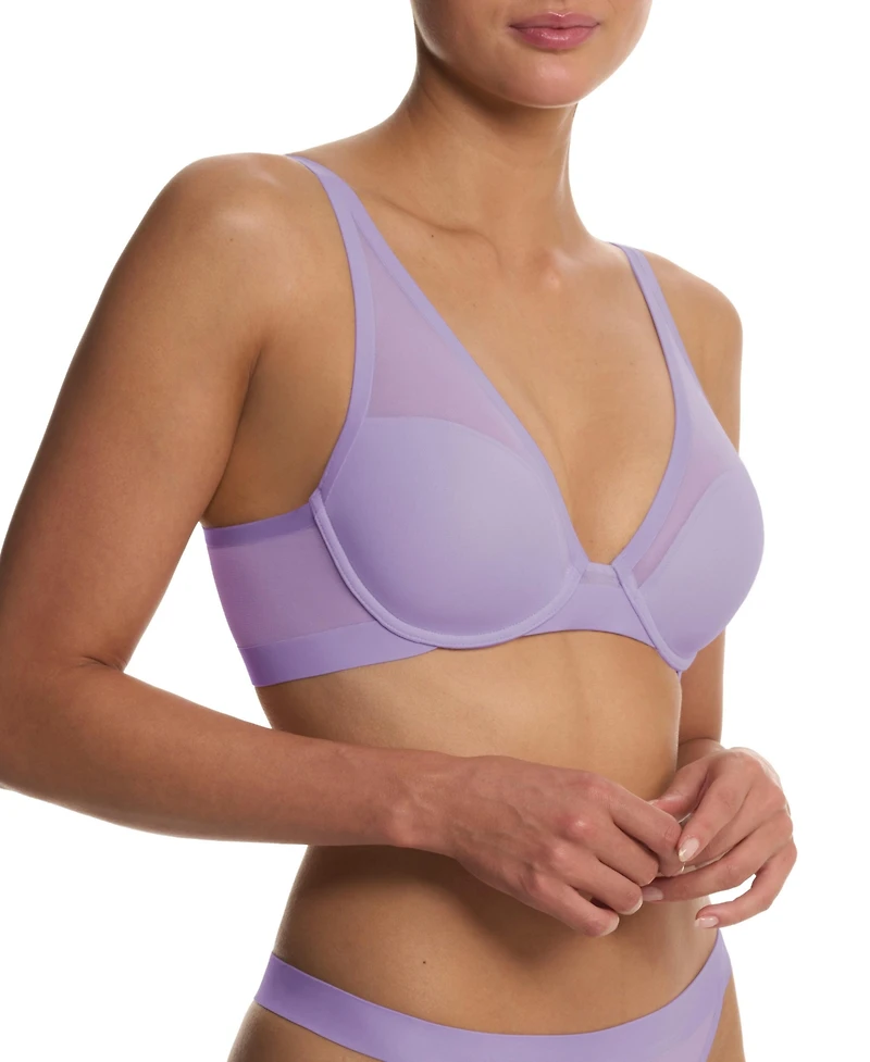Natori Women's True Zen Mesh Plunge T-Shirt Bra