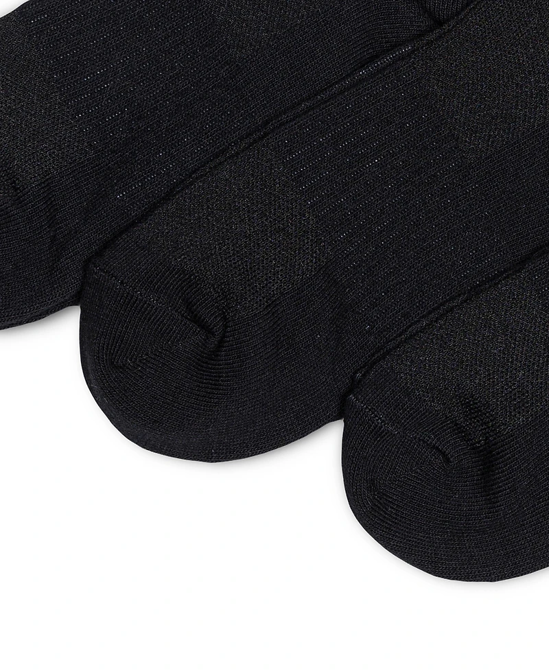 Lauren Ralph Lauren Women's Quarter Crew Socks, 3-Pack