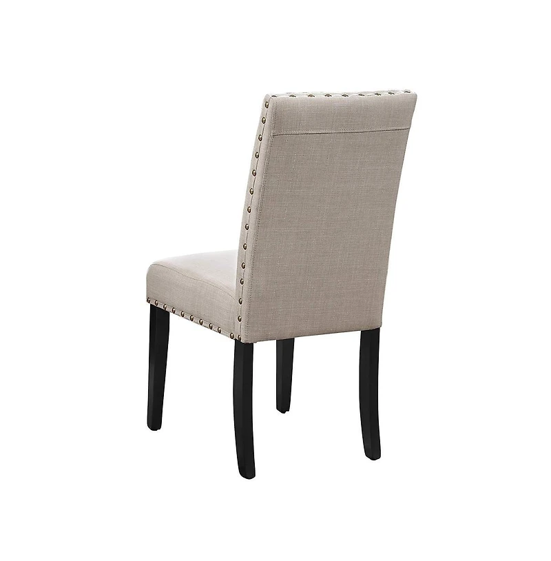 New Classic Furniture Crispin Beige Solid Wood Dining Chair