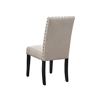New Classic Furniture Crispin Beige Solid Wood Dining Chair