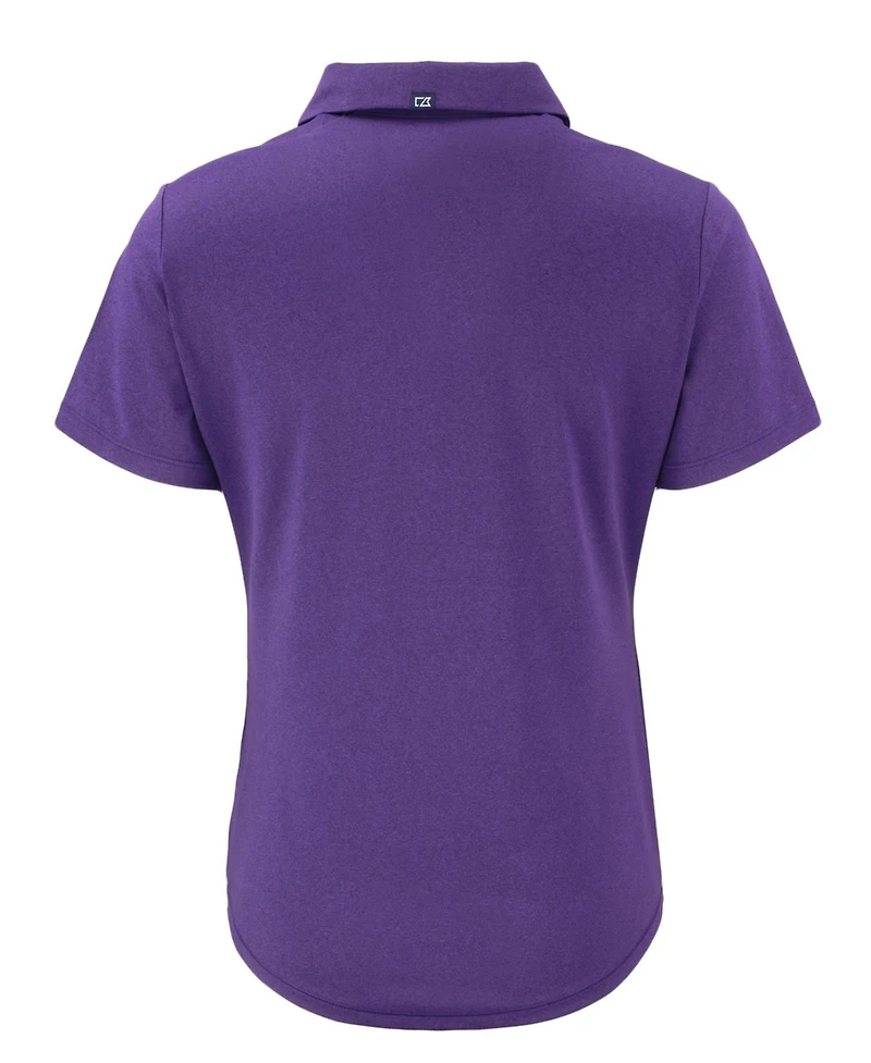 Cutter and Buck Women's Forge Stretch Short Sleeve Polo