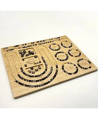 Gnuadz Bead Board Bracelet Necklace Design Mat Tray 15x11.5x0.5 Inch