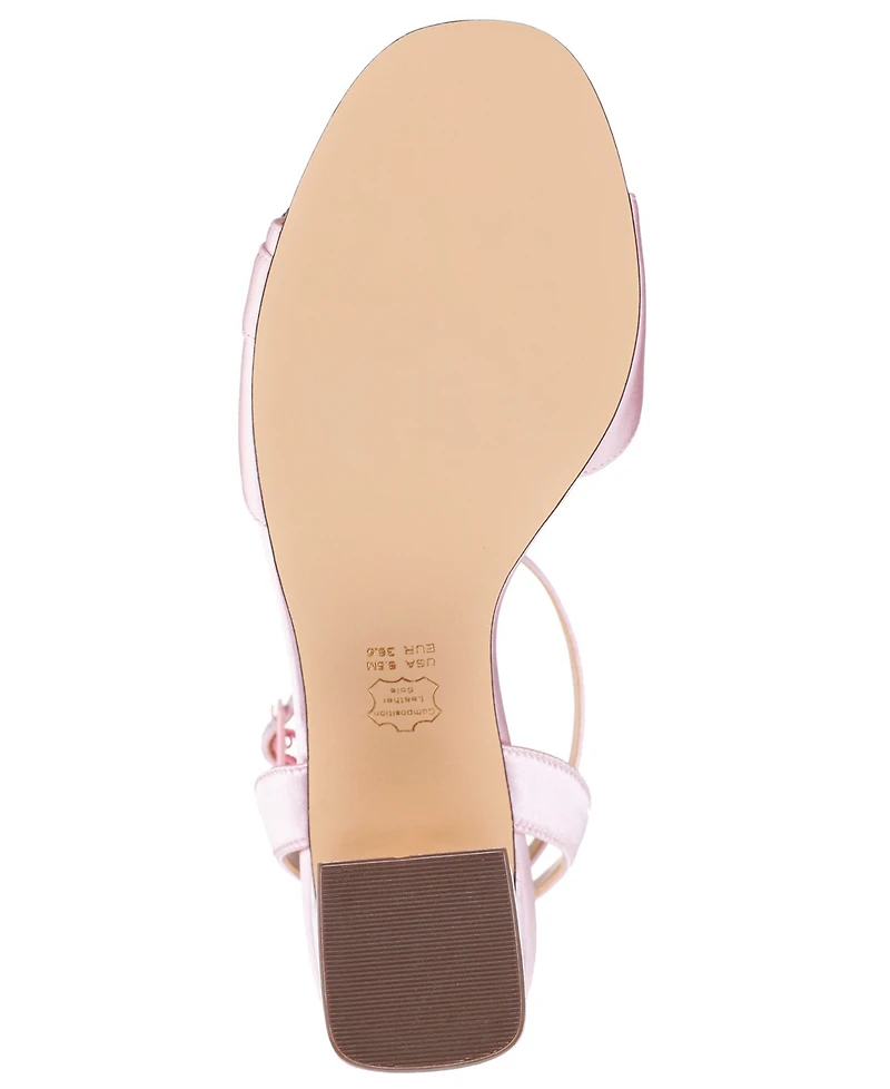 Nina Women's Quenbie Block Heel Dress Sandals