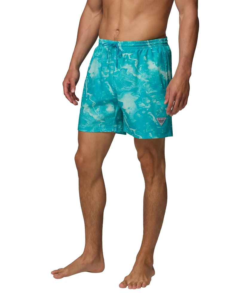 Columbia Men's Pfg Rambler Printed Water Short