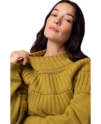 Celtic & Co. Women's Textured Yoke Sweater