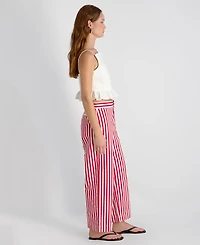 French Connection Women's Sleeveless Ruffle Peplum Top