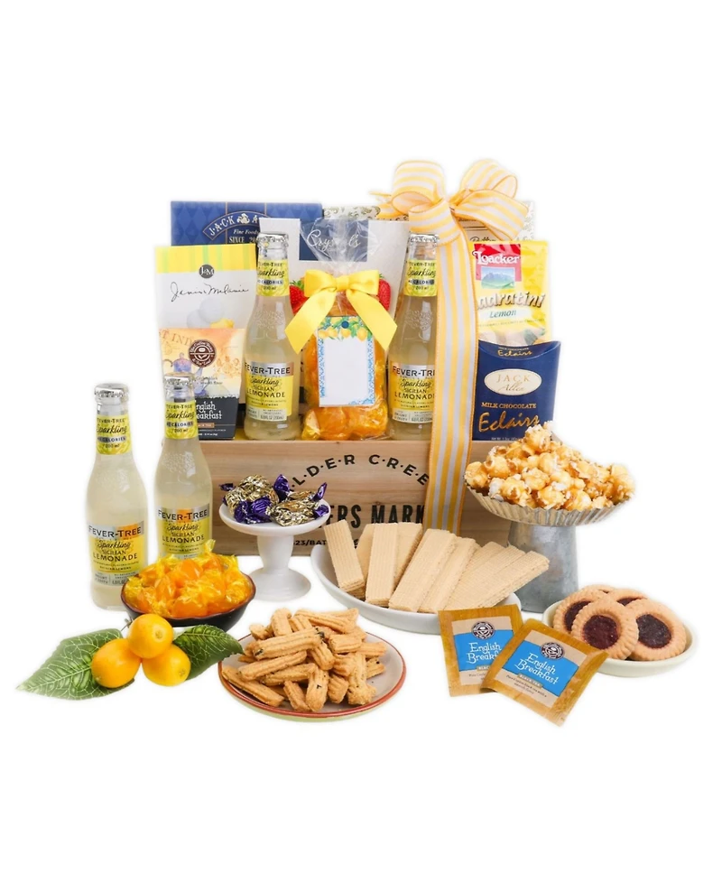 Alder Creek Gift Baskets Sunshine is for Lemonade Gift Basket, 9-Pc.