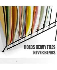 Gnuadz Large Incline Wire Organizer 8 Compartment