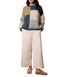 Celtic & Co. Women's Block Crew Neck Sweater