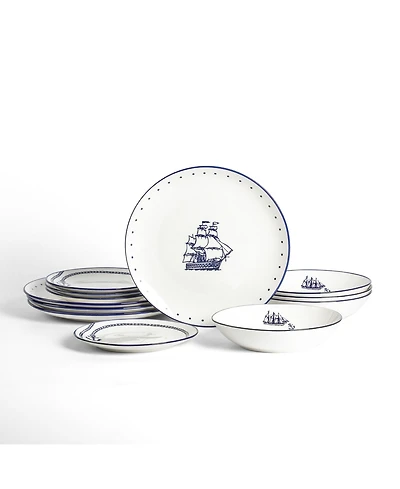 Stone Lain Knox 12-Pc. Dinnerware Set, Service For 4