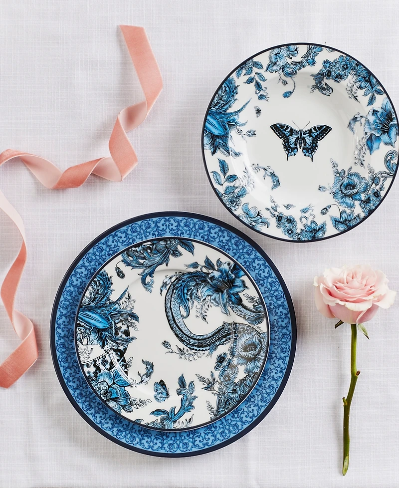 Marchesa Monarcha Dinner Plates, Set of 4