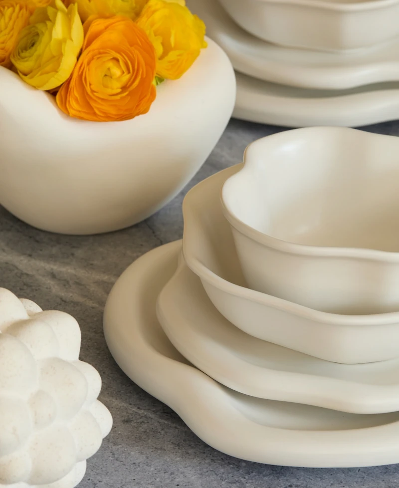 Lemieux Et Cie Amorphous 16-Pc. Dinnerware Set, Service For 4