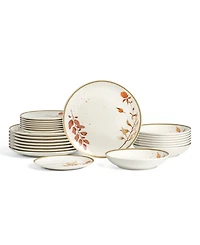 Stone Lain Maple 24-Pc. Dinnerware Set, Service For 8