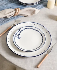 Stone Lain Knox 24-Pc. Dinnerware Set, Service For 8