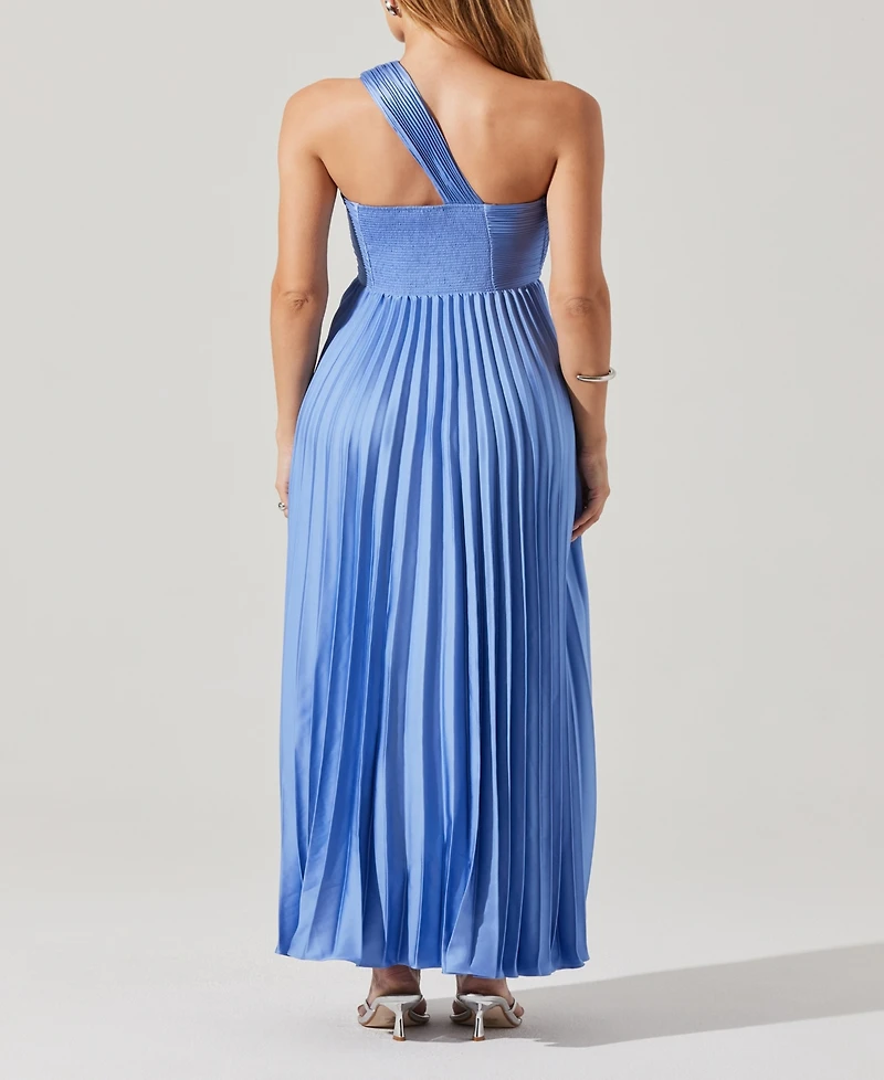 Astr the Label Women's Emese Pleated Floral Maxi Dress