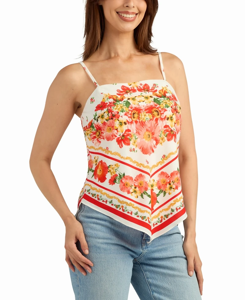 Bcx Women's Square Neck Camisole Top