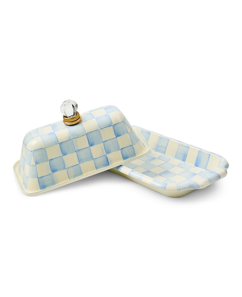 MacKenzie-Childs Check Butter Box