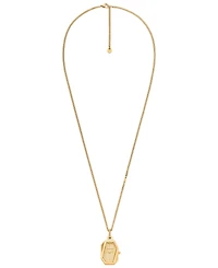 Michael Kors Women's Suri Quartz Two-Hand Gold Stainless Steel Pendant Watch 24mm