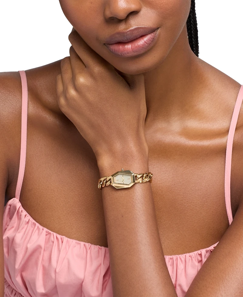 Michael Kors Women's Suri Quartz Two-Hand Gold Stainless Steel Watch 25mm