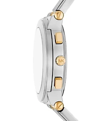 Michael Kors Women's Billie Quartz Chronograph Two-Tone Stainless Steel Watch 37mm