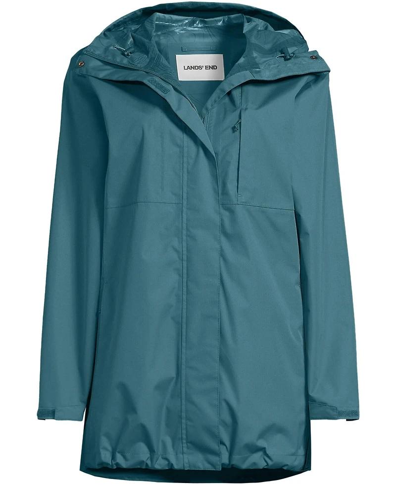 Lands' End Women's Waterproof Raincoat