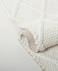 Lauren Ralph Lauren Millie LRL6310A Ivory and Ivory 4' X 6' Area Rug