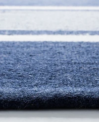 Lauren Ralph Lauren Hanover Stripe LRL2461A Navy 5' X 8' Outdoor Area Rug