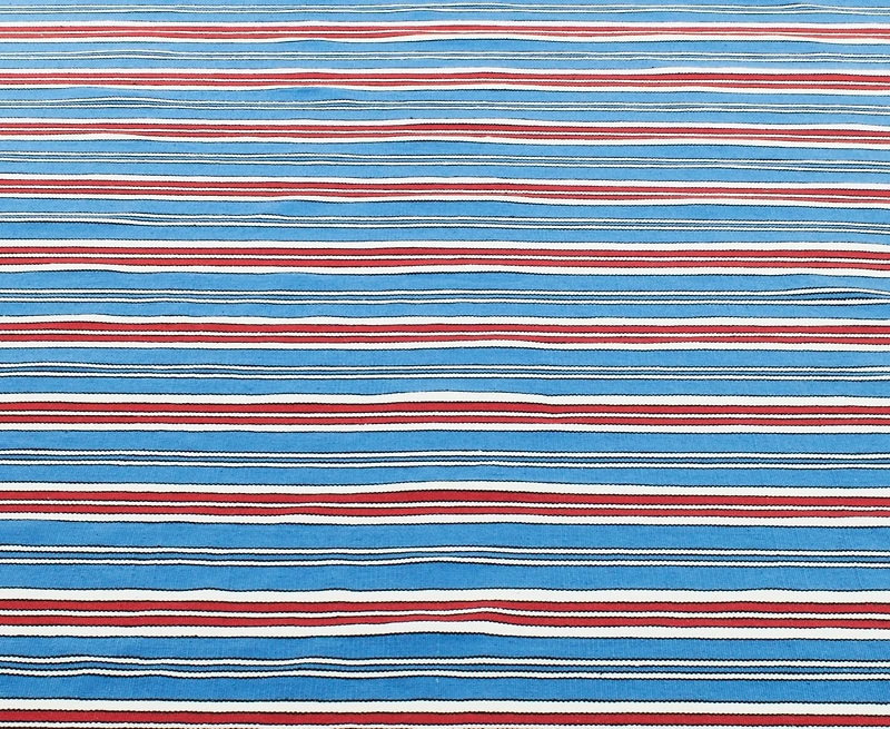 Lauren Ralph Lauren Leopold Stripe LRL2462D Royal Blue 4' X 6' Outdoor Area Rug