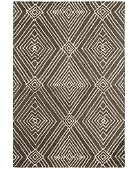 Lauren Ralph Lauren Isabella LRL6608F Charcoal 4' X 6' Area Rug