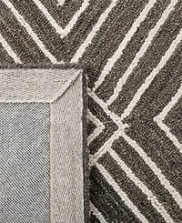 Lauren Ralph Lauren Isabella LRL6608F Charcoal 9' X 12' Area Rug