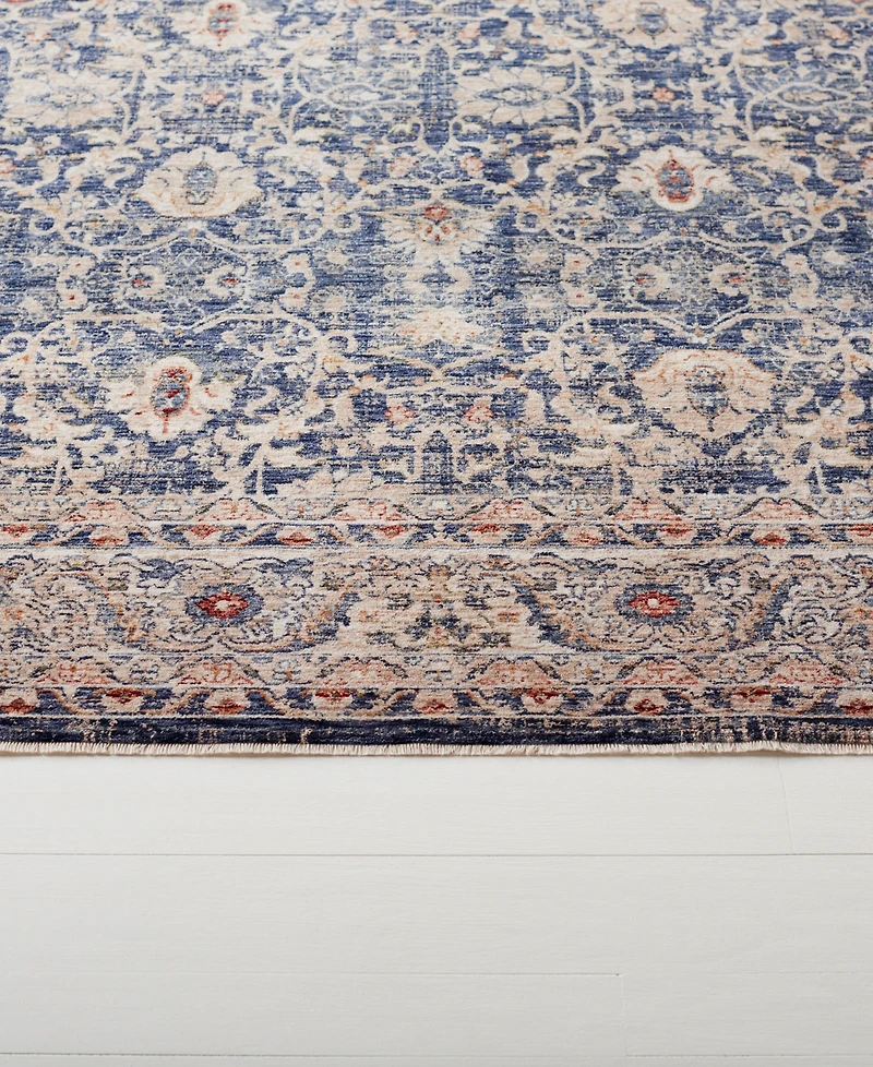 Lauren Ralph Lauren Warwick LRL1310A Navy 5'3" X 7'6" Area Rug