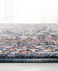 Lauren Ralph Lauren Belvoir LRL1300A Navy 2'2" X 10' Runner Area Rug