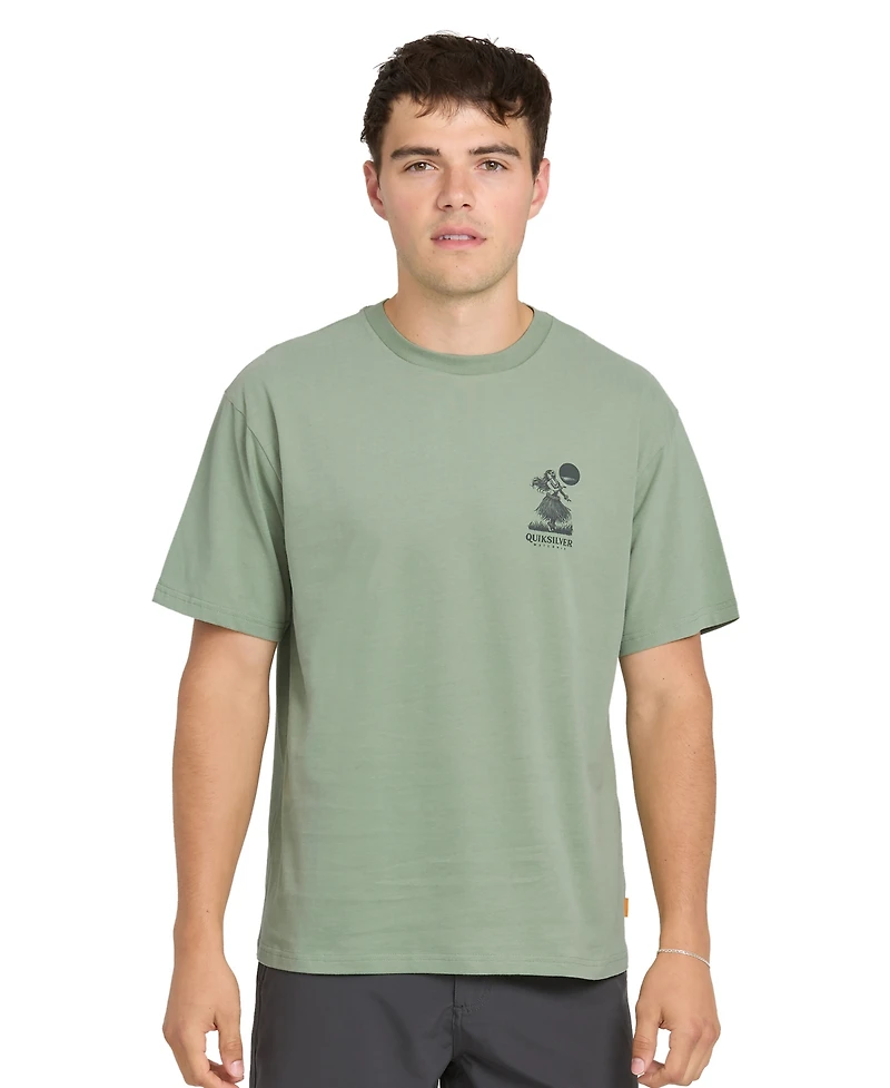 Quiksilver Waterman Men's Short-Sleeve Laid Back T-shirt