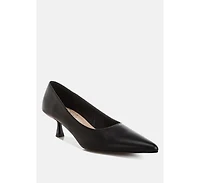 London Rag Women's Blara Pointed Toe Pump Heels