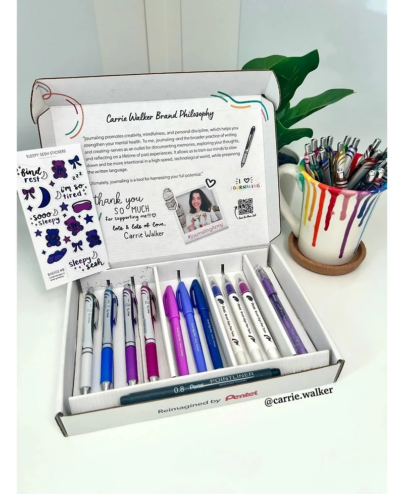 Pentel Sleepy Sesh Journaling Pack